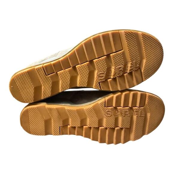 Sorel Evie Chelsea Bootie Waterproof Gray Leather Women size 9.5 - Picture 6 of 6